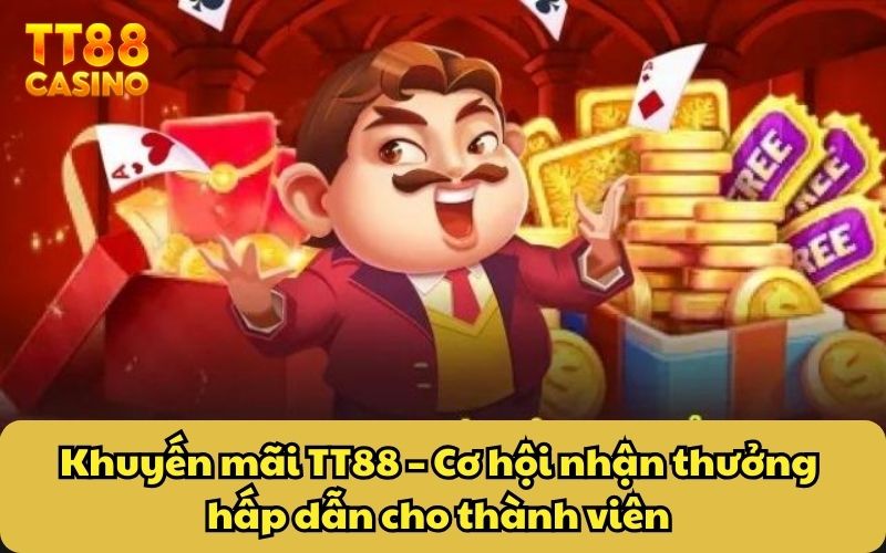 Khuyến Mãi 1 Khuyến mãi TT88 – Cơ hội nhận thưởng hấp dẫn cho thành viên